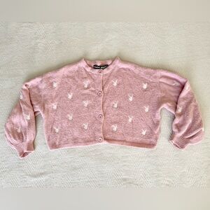 PLAYBOY Pink Cardigan